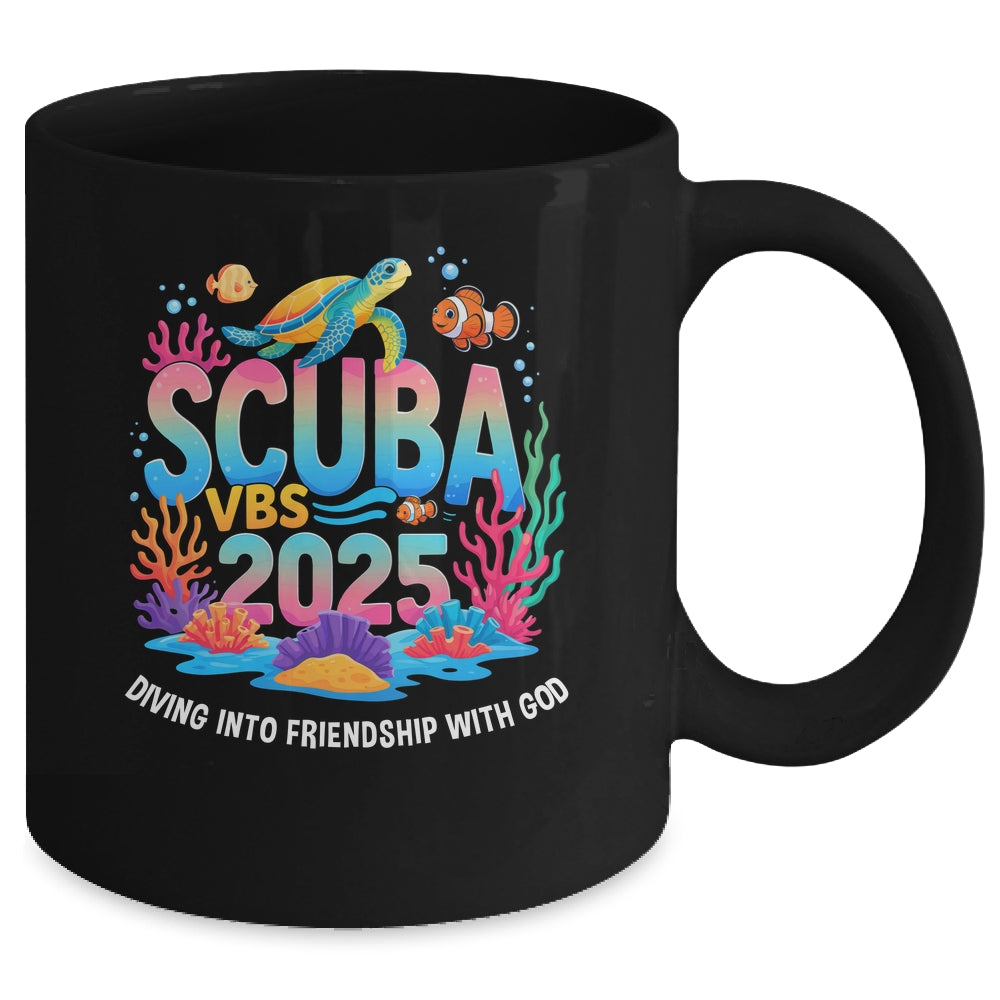 2025 Vacation Bible School Diving Into Friendship Scuba VBS Mug | teecentury