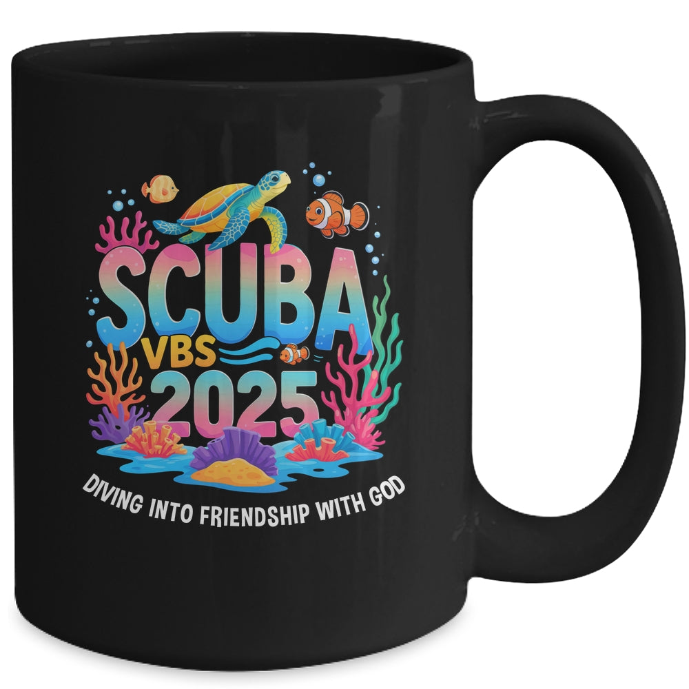 2025 Vacation Bible School Diving Into Friendship Scuba VBS Mug | teecentury