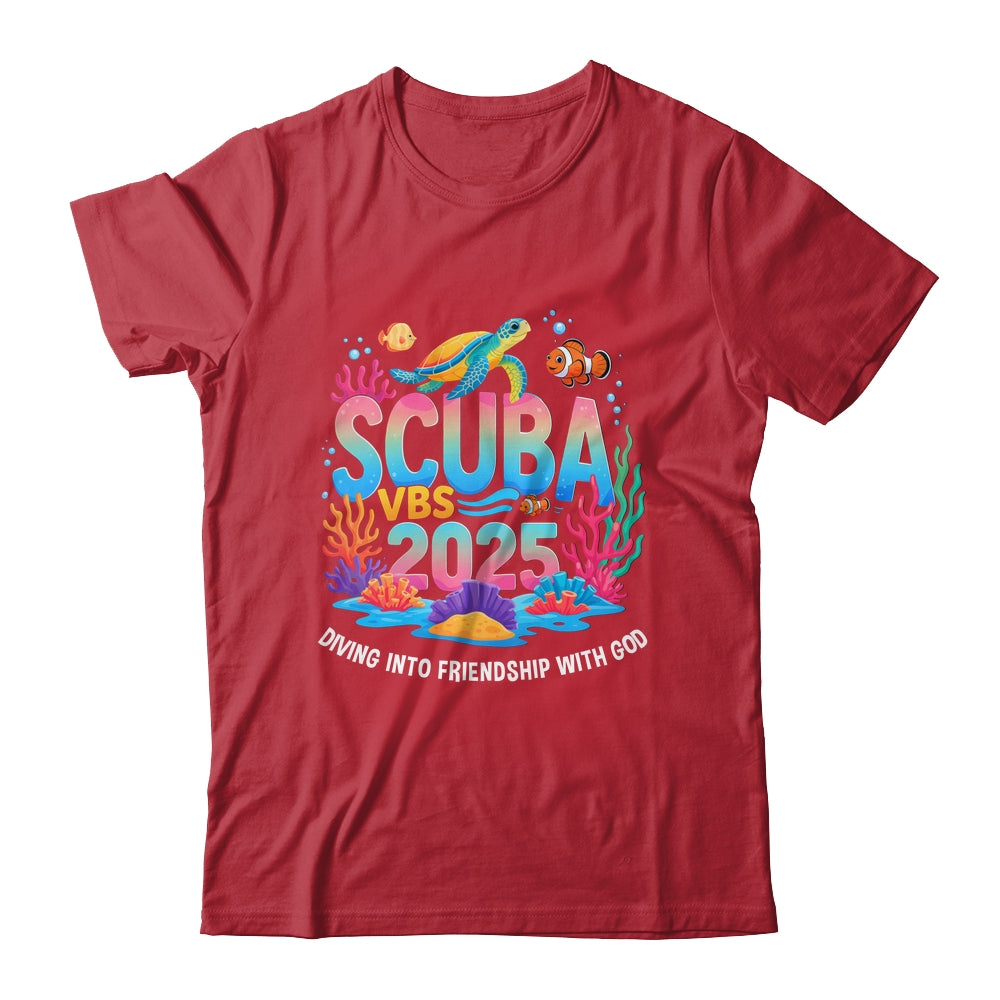 2025 Vacation Bible School Diving Into Friendship Scuba VBS Shirt & Hoodie | teecentury