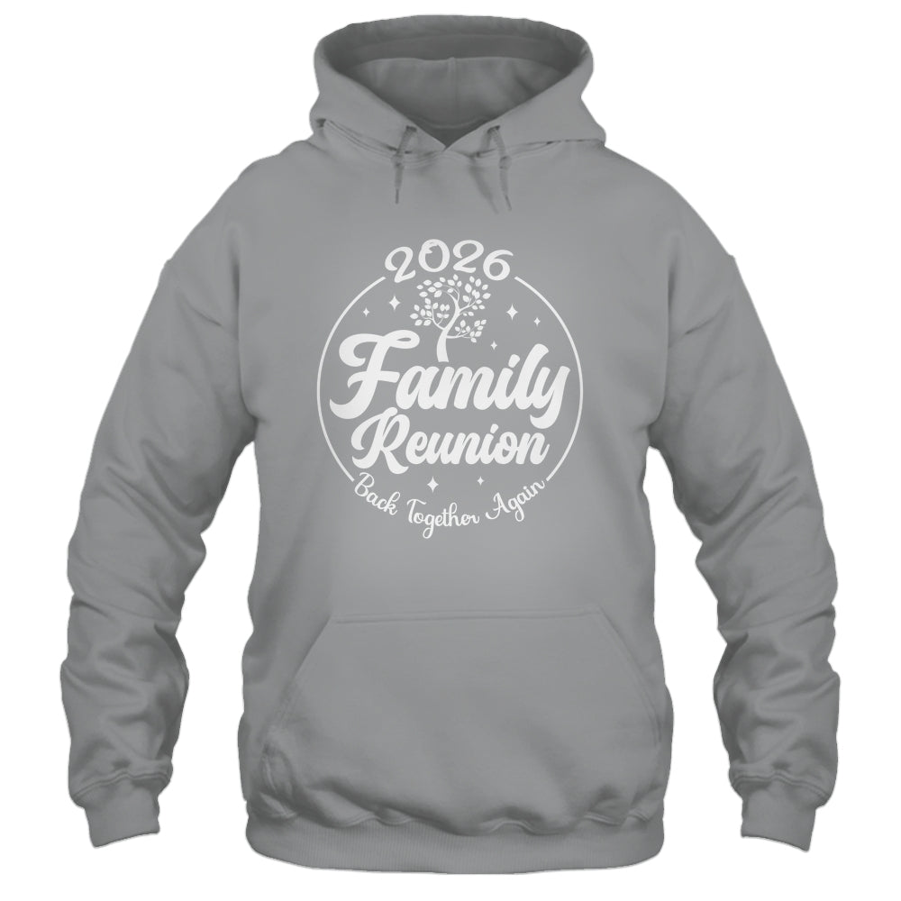2026 Family Reunion Back Together Again Reunion Matching Shirt & Tank Top | teecentury