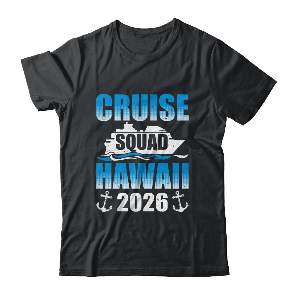 2026 Hawaiian Cruise Squad Hawaii Cruise Family Matching Shirt & Tank Top | teecentury
