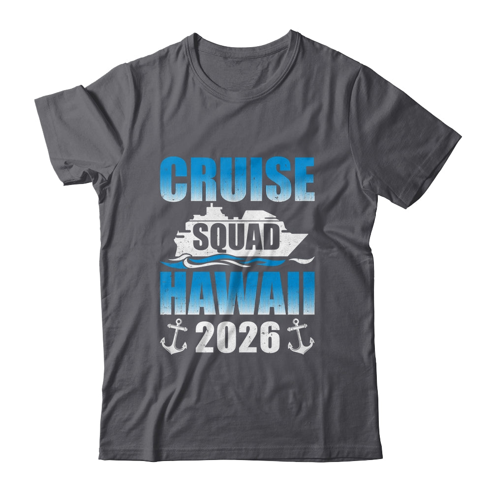 2026 Hawaiian Cruise Squad Hawaii Cruise Family Matching Shirt & Tank Top | teecentury