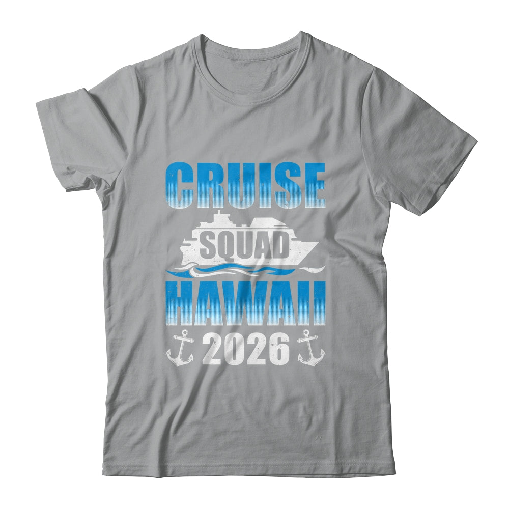2026 Hawaiian Cruise Squad Hawaii Cruise Family Matching Shirt & Tank Top | teecentury