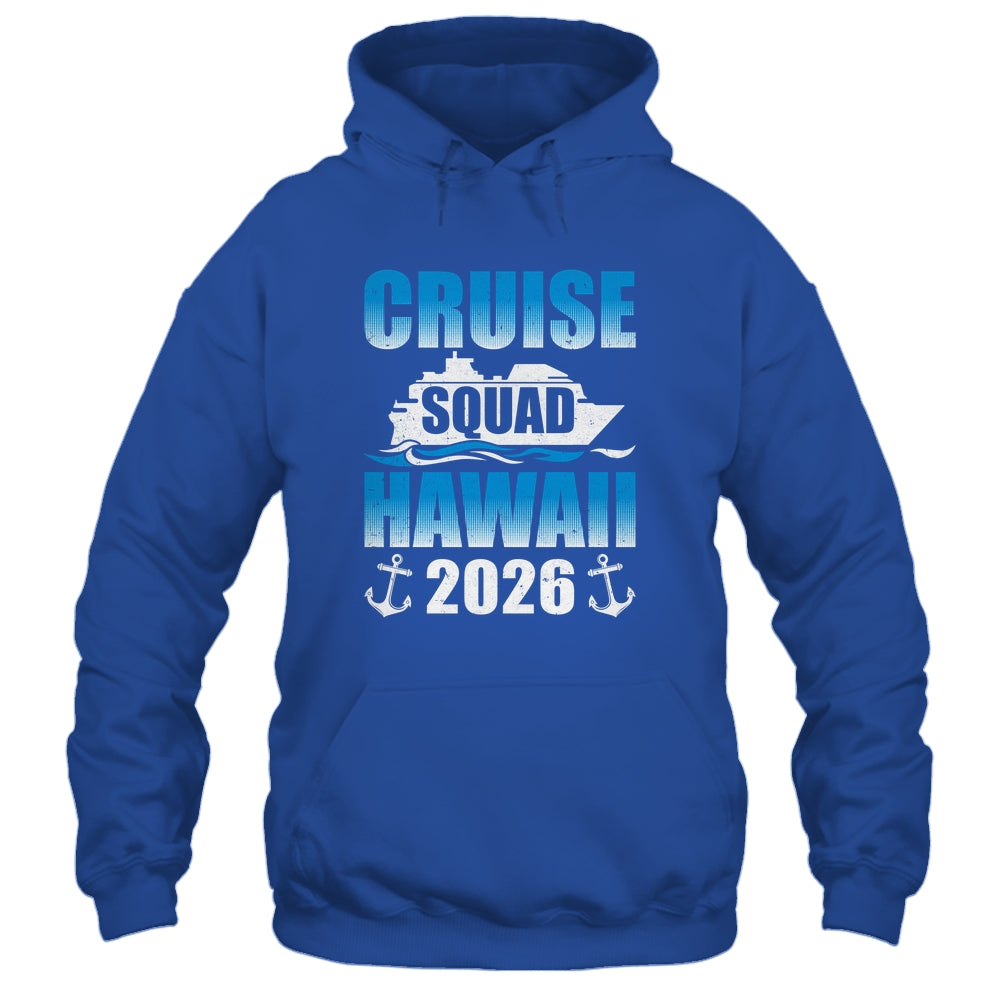 2026 Hawaiian Cruise Squad Hawaii Cruise Family Matching Shirt & Tank Top | teecentury