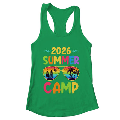 2026 Summer Camp 2026 Summer Vacation Matching Family Group Shirt & Tank Top | teecentury