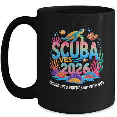 2026 Vacation Bible School Diving Into Friendship Scuba VBS Mug | teecentury