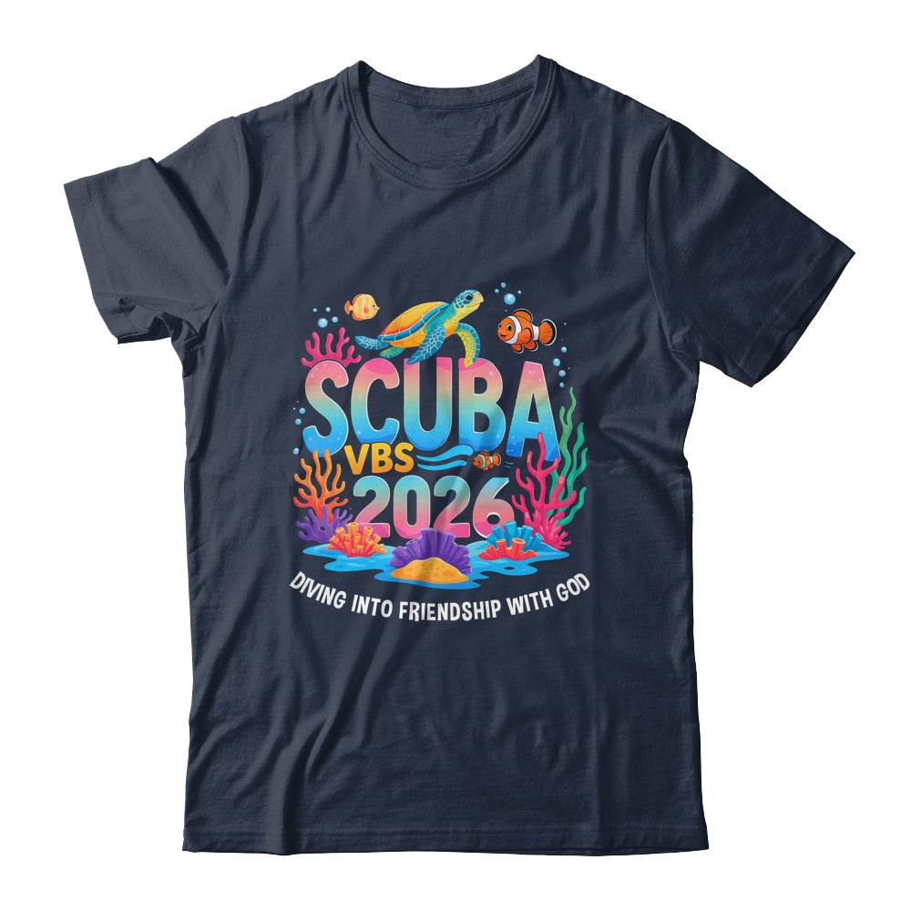 2026 Vacation Bible School Diving Into Friendship Scuba VBS Shirt & Hoodie | teecentury