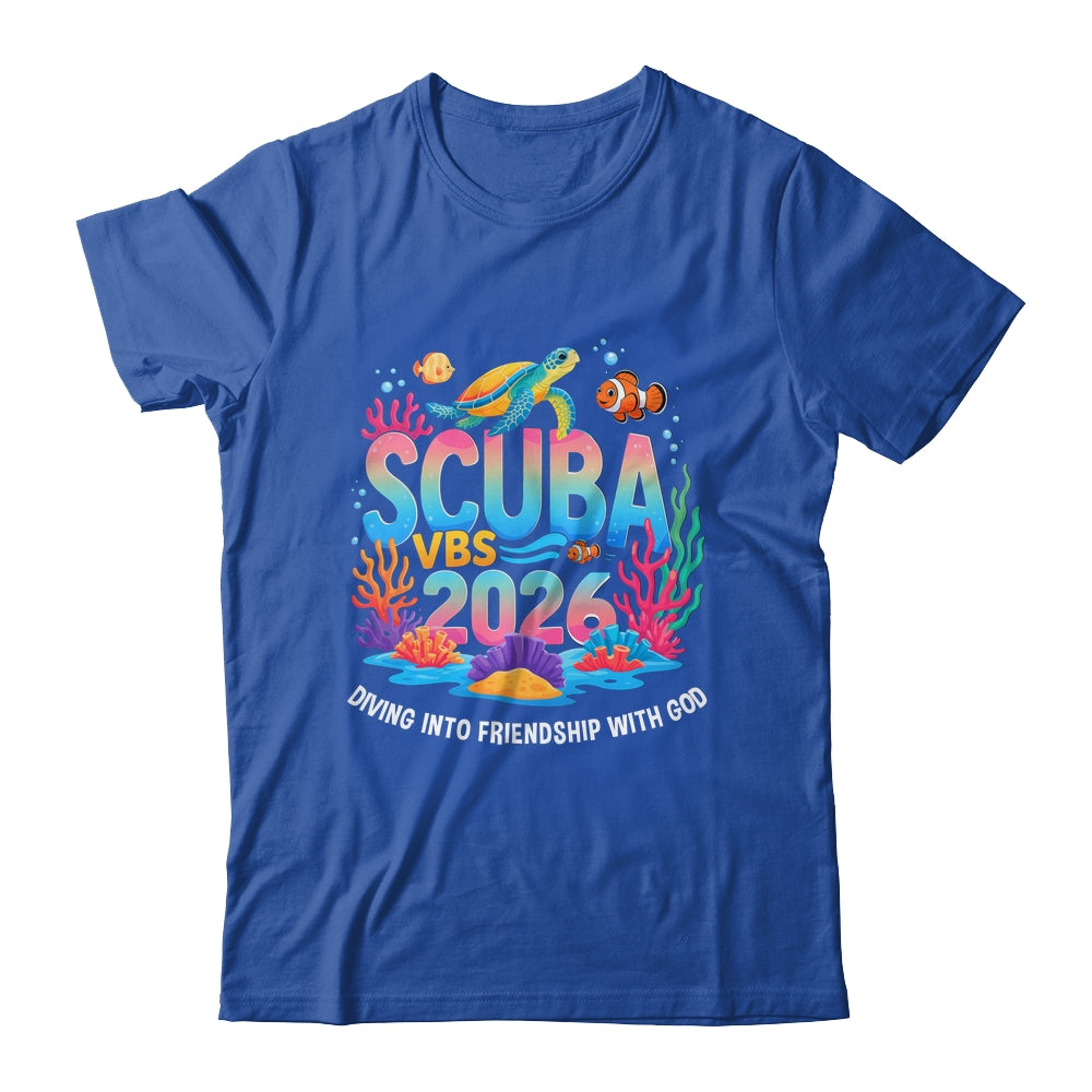 2026 Vacation Bible School Diving Into Friendship Scuba VBS Shirt & Hoodie | teecentury