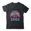 20 Years Old Awesome Since July 2003 20th Birthday Women Shirt & Tank Top | teecentury