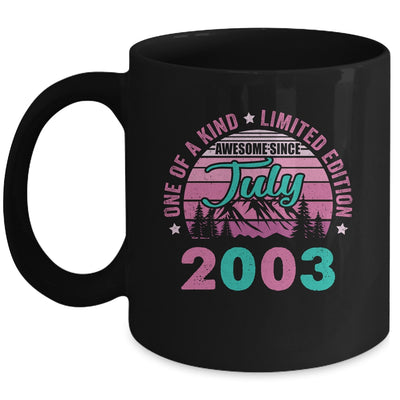 20 Years Old Awesome Since July 2003 20th Birthday Women Mug | teecentury