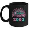 20 Years Old Awesome Since October 2003 20th Birthday Women Mug | teecentury