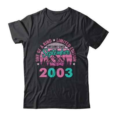 20 Years Old Awesome Since September 2003 20th Birthday Women Shirt & Tank Top | teecentury