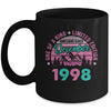 25 Years Old Awesome Since December 1998 25th Birthday Women Mug | teecentury