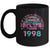25 Years Old Awesome Since December 1998 25th Birthday Women Mug | teecentury