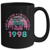 25 Years Old Awesome Since July 1998 25th Birthday Women Mug | teecentury