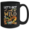 2 Year Old Zoo Birthday Safari Jungle Animal 2nd Bday Mug | teecentury