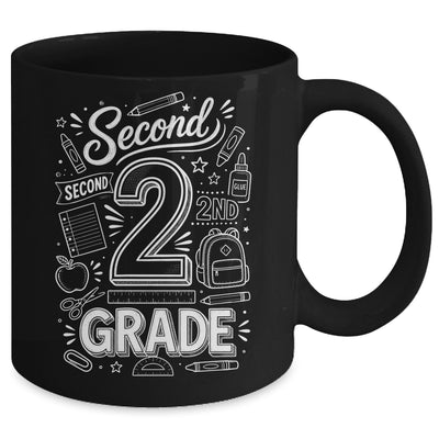2nd Grade For Boys Back To School First Day Second Grade Mug | teecentury