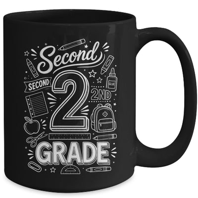 2nd Grade For Boys Back To School First Day Second Grade Mug | teecentury