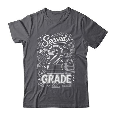 2nd Grade For Boys Back To School First Day Second Grade Shirt & Hoodie | teecentury