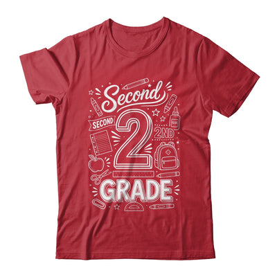 2nd Grade For Boys Back To School First Day Second Grade Shirt & Hoodie | teecentury