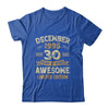 30 Years Awesome Vintage December 1995 30th Birthday Shirt & Hoodie | teecentury