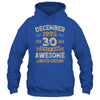 30 Years Awesome Vintage December 1995 30th Birthday Shirt & Hoodie | teecentury