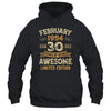 30 Years Awesome Vintage February 1994 30th Birthday Shirt & Hoodie | teecentury