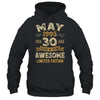 30 Years Awesome Vintage May 1995 30th Birthday Shirt & Hoodie | teecentury