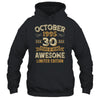 30 Years Awesome Vintage October 1995 30th Birthday Shirt & Hoodie | teecentury