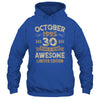 30 Years Awesome Vintage October 1995 30th Birthday Shirt & Hoodie | teecentury