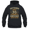 30 Years Awesome Vintage September 1994 30th Birthday Shirt & Hoodie | teecentury