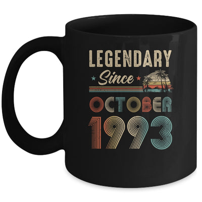 30 Years Old Legendary Since October 1993 30th Birthday Mug | teecentury