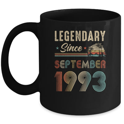 30 Years Old Legendary Since September 1993 30th Birthday Mug | teecentury