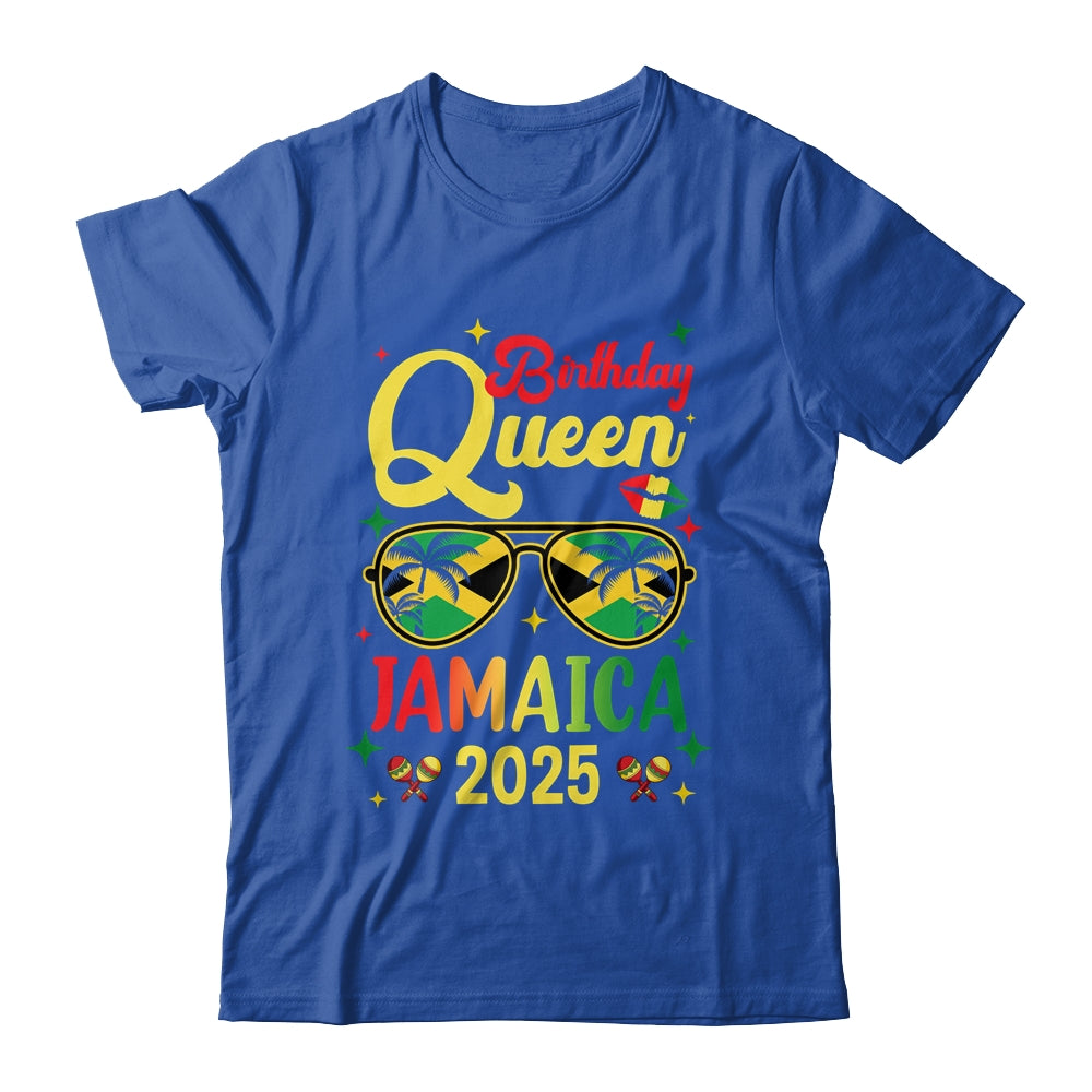 30th 20th Birthday Queen Jamaica Vacation Party 2025 Shirt & Tank Top | teecentury