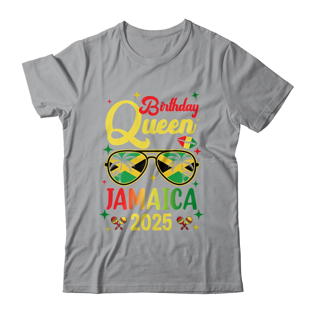 30th 20th Birthday Queen Jamaica Vacation Party 2025 Shirt & Tank Top | teecentury