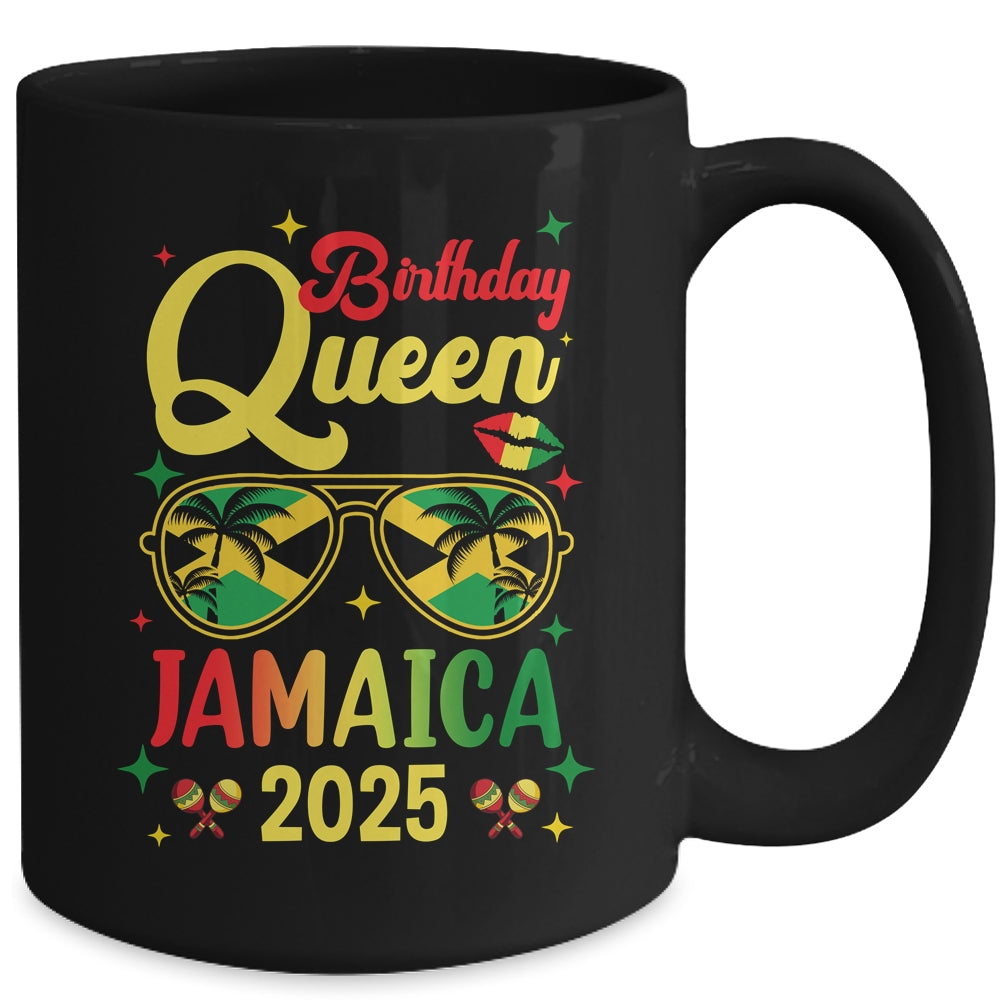 30th 20th Birthday Queen Jamaica Vacation Party 2025 Mug | teecentury