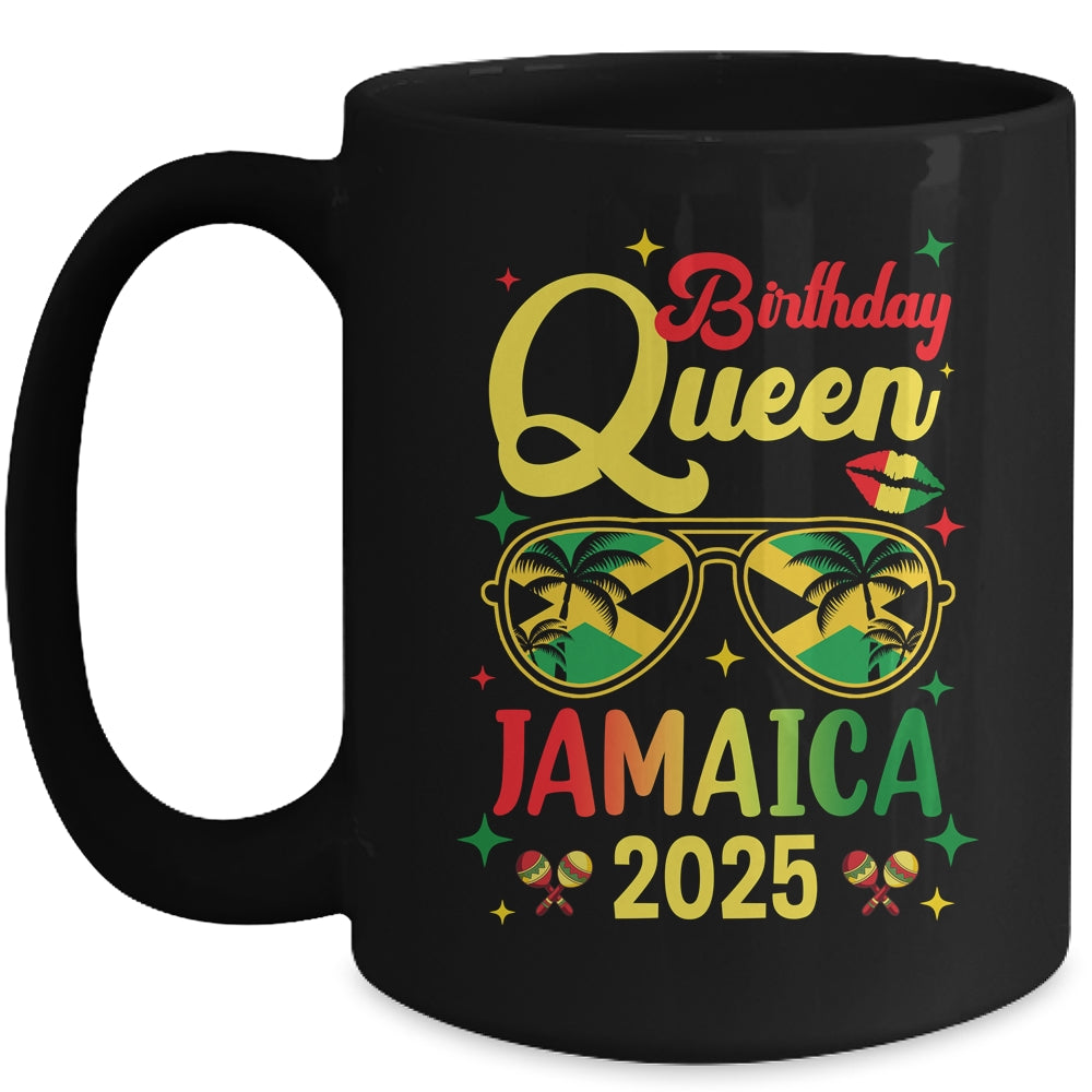 30th 20th Birthday Queen Jamaica Vacation Party 2025 Mug | teecentury