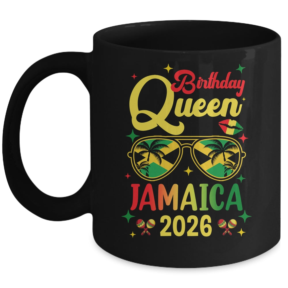 30th 20th Birthday Queen Jamaica Vacation Party 2026 Mug | teecentury