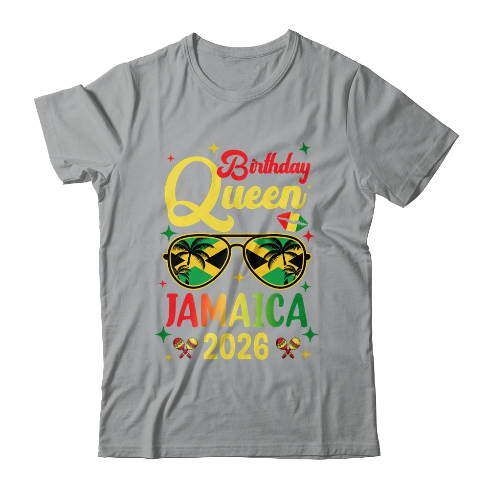 30th 20th Birthday Queen Jamaica Vacation Party 2026 Shirt & Tank Top | teecentury