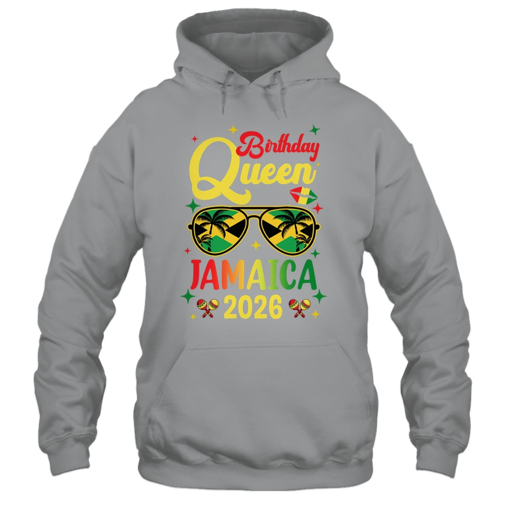 30th 20th Birthday Queen Jamaica Vacation Party 2026 Shirt & Tank Top | teecentury