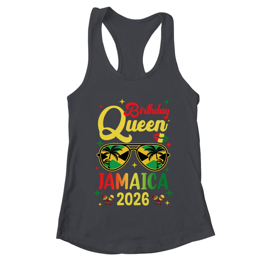 30th 20th Birthday Queen Jamaica Vacation Party 2026 Shirt & Tank Top | teecentury