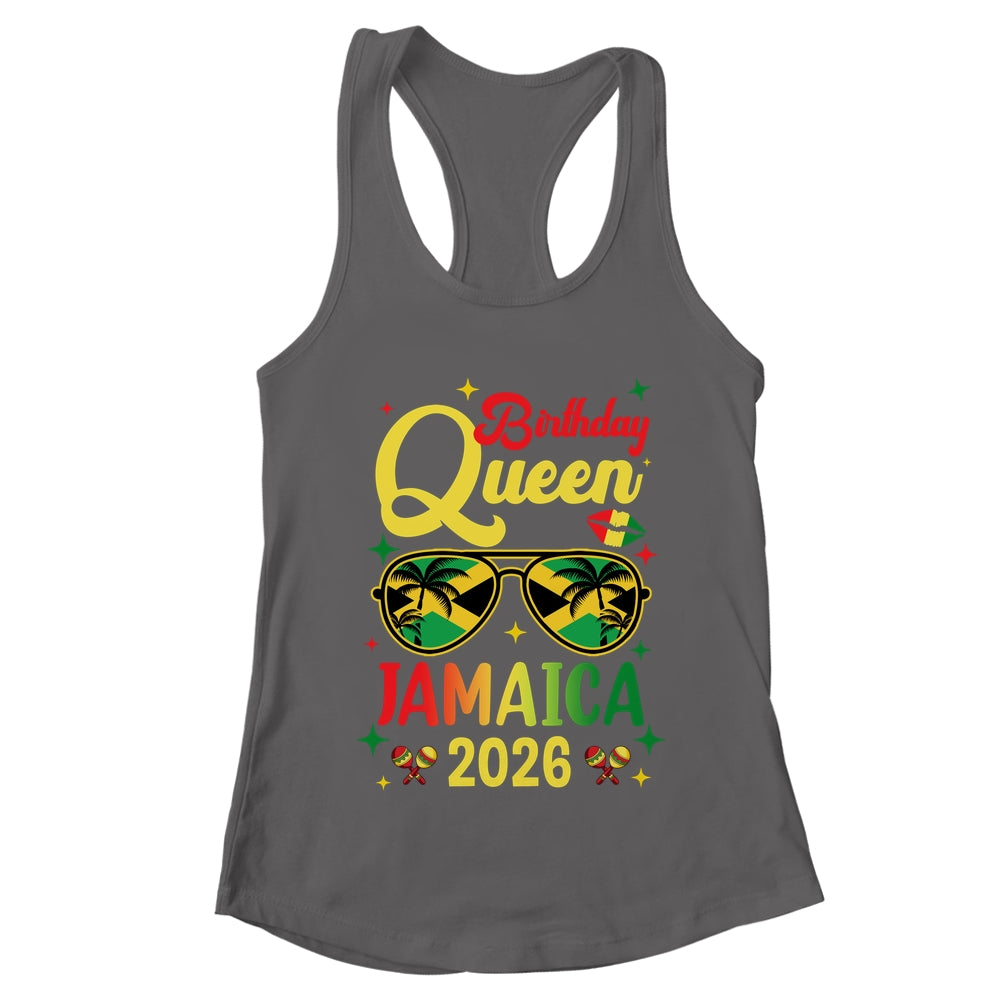 30th 20th Birthday Queen Jamaica Vacation Party 2026 Shirt & Tank Top | teecentury