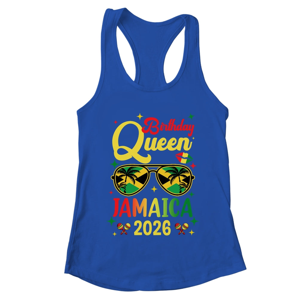 30th 20th Birthday Queen Jamaica Vacation Party 2026 Shirt & Tank Top | teecentury