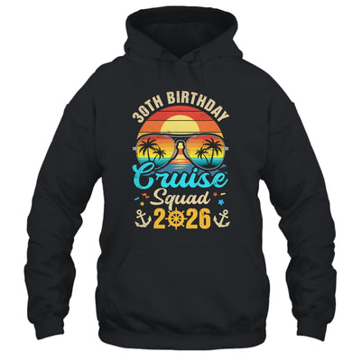 30th Birthday Cruise Squad 2026 Matching Party Vacation Shirt & Tank Top | teecentury