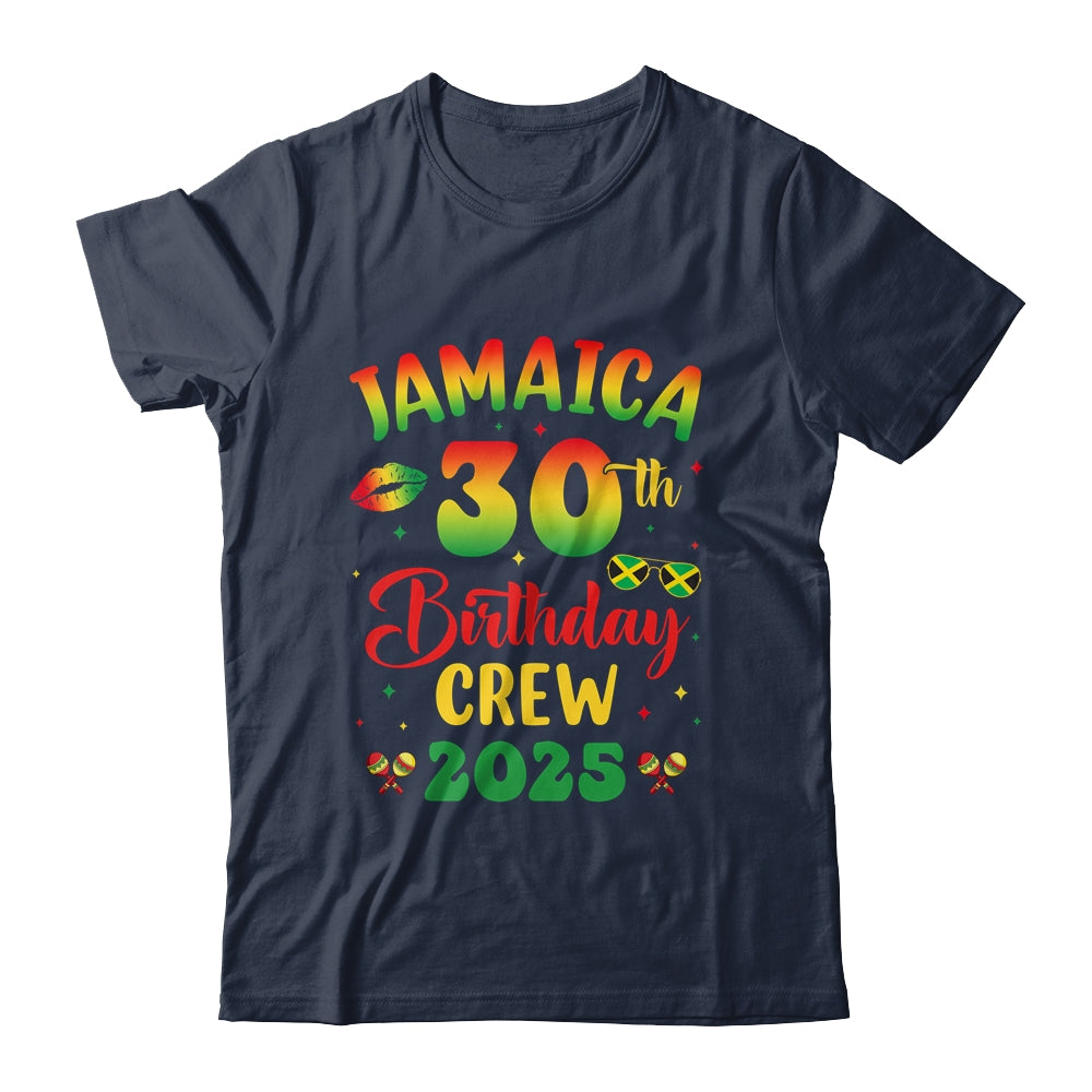 30th Birthday Girl Jamaica Birthday Crew Matching Group 2025 Shirt & Tank Top | teecentury
