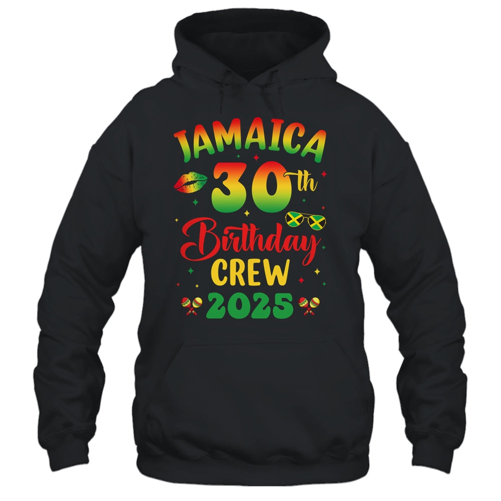 30th Birthday Girl Jamaica Birthday Crew Matching Group 2025 Shirt & Tank Top | teecentury