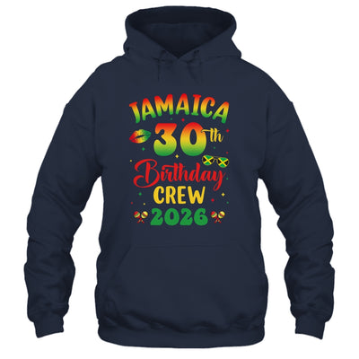 30th Birthday Girl Jamaica Birthday Crew Matching Group 2026 Shirt & Tank Top | teecentury