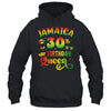 30th Birthday Queen Jamaica Birthday Girl Matching Party Shirt & Hoodie | teecentury