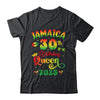 30th Birthday Queen Jamaica Girl Matching Party 2025 Shirt & Hoodie | teecentury