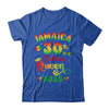 30th Birthday Queen Jamaica Girl Matching Party 2025 Shirt & Hoodie | teecentury